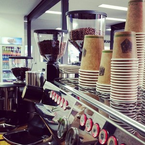 Iyer Coffee Co. Pic 3 - Some coffee gear at our store