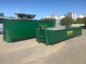 MIA Quikskips & MIA Quik Waste Pic 5 - 15m3 25m3 Hook Lift Bin