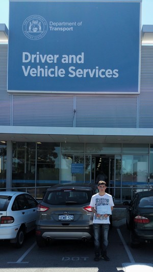 TRUE BLUE Ls2Ps Driver training center (Driving School ) Pic 5 - Passed the PDA test on the fist go At Mirrabooka DOT Well done