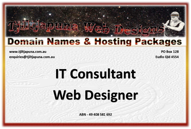 Tjiltjapuna Web Designs Pic 1