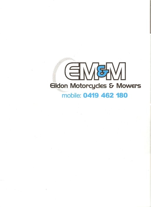 Eildon Motor Cycles & Mowers Pic 1