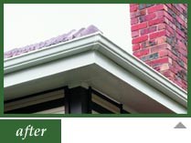 Continuous Guttering Co Pic 1 - after continuous colorbond guttering