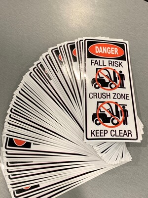 The little sign co Pic 4 - safety stickers