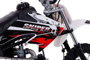 Sniper Moto Pic 4 - Aggressive Sniper Decal Styling