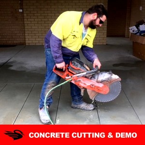 WA Site Clean Pic 3 - Concrete cutting demolition services