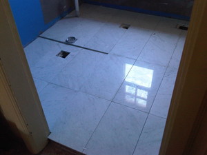 BlueMarbleStone Pic 5 - Bianco Carrara bathroom