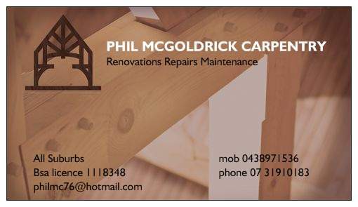 phil mcgoldrick carpentry Pic 1