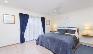 Hillcrest Mt Warning View Retreat Pic 4 - Hillcrest Cottage bedroom with views to Mt Warning