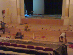 Seamus Leigh Carpentry Pic 3 - construction of moving stage independent theatre north sydney