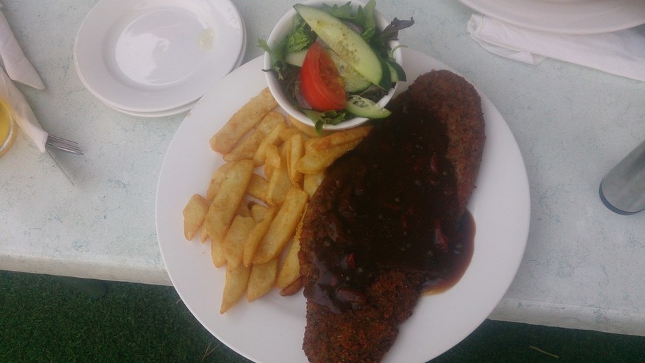 Findon Hotel Pic 1 - The Beef Schnitzel