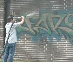 Albury Graffiti Removal Pic 1 - Eco Freindly Graffiti Removal