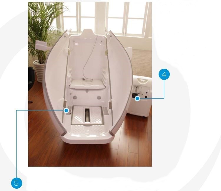 Amrita Wellness Medicine Clinic Pic 1 - The HOCATT open showing the comfortable resting position