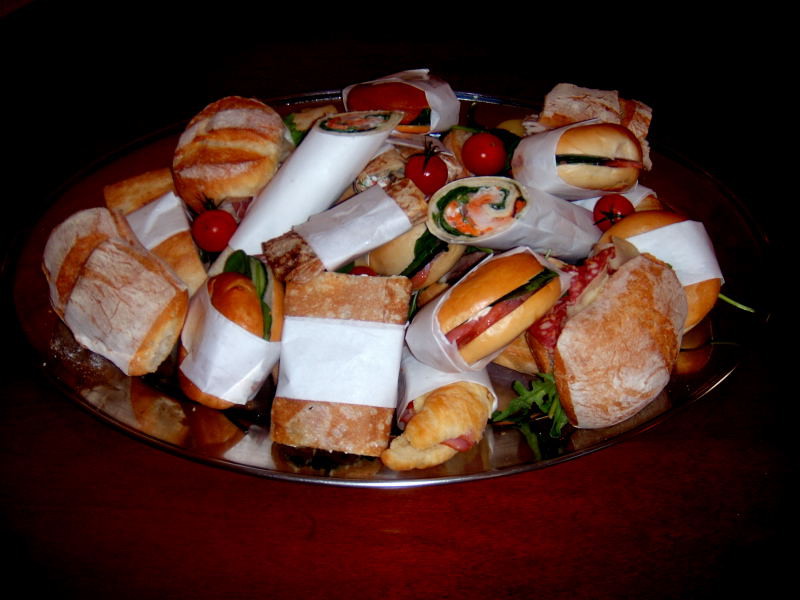 TOPPEES CATERING Pic 1 - Cocktail Sandwiches