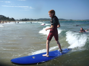 Central Coast Surf School Pic 2 - all our locations are perfect for learning here terrigal shows how easy surfing can be