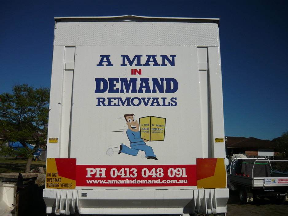 A Man in Demand Removals Pic 1