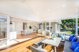 Hampton Style Homes Pic 5 - Sutherland Seamless flow from Indoors to Outdoors