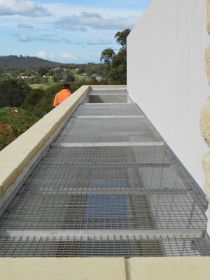 J-pac Engineering Pic 3 - Stainless Steel grates for pool over flow