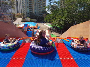 Gold Coast Snow Park Pic 3 - Race the family on the Tubby Racer