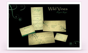 Highley Creative Wedding Invitations Pic 5 - Wild Vines Designer Range