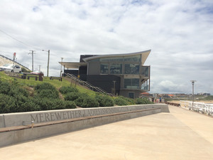 Merewether Surfhouse Pic 2 - View of the Surfhouse from the baths area