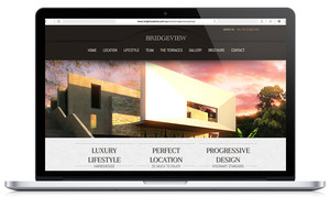 Webmatic Pic 4 - Property Marketing website for Bridgeviews Rozelle Bay Annandale NSW Also created and designed the branding for this project