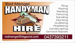 Rod Mengel Handyman Hire Pic 1