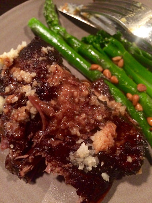 Hank Dining & Bar Pic 5 - Beef cheeks asparagus