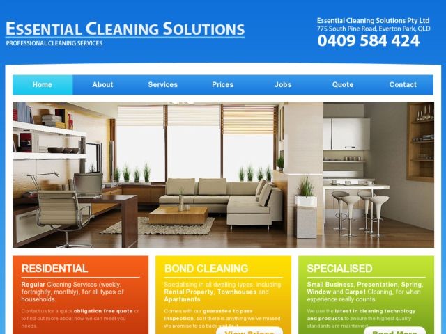 Essential Cleaning Solutions Pic 1 - E Cleaning Solutions