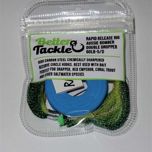 Better Tackle Pic 4 - Best Flasher rigs you will ever use Aussie Bomber flasher rig hand made by Better Tackle