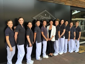 Temple Day Spa Pic 2 - Sharon Templeton and the Temple Day Spa Team