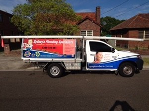 Sydney's Plumbing Specialists Pic 4 - 1 of the 4 vehicles we have on the road ensuring we provide same day service