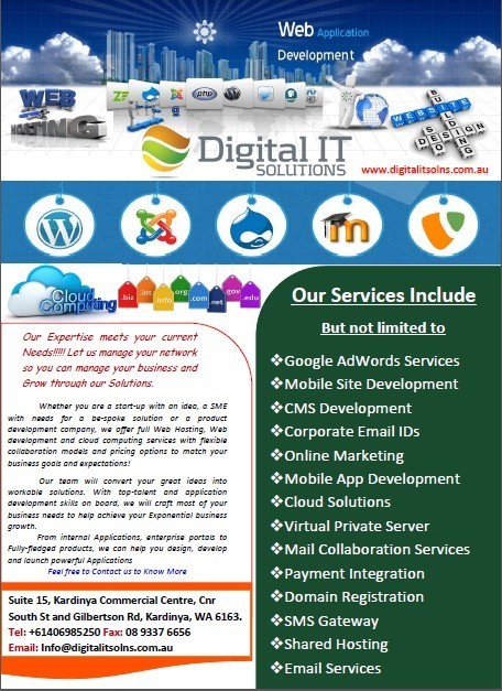 Digital IT Solutions Pic 1 - Our Services