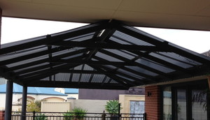 W&D Roofing PTY LTD Pic 2 - Poly carbonate roofing excellent for allowing light under your pergola