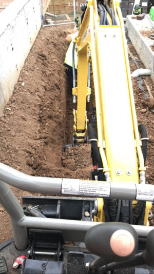 JLS Contracting Works Pic 3 - Trenching Work