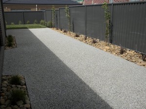 Affects Paving & Landscaping Pic 2 - exposed concrete courtyard