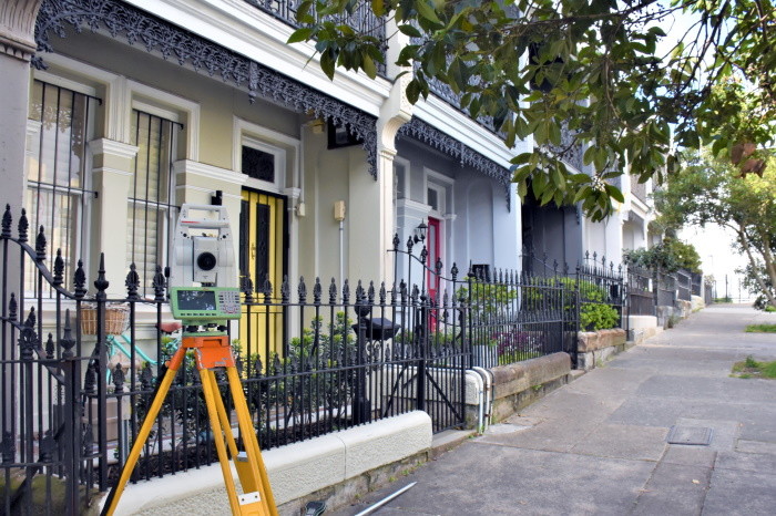 Mitchell Land Surveyors Pty Ltd Pic 1 - Detail Survey Terrace House Paddington