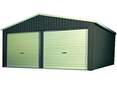 DISCOUNTED SHEDS Pic 1 - 6 x 6 double roller door full clr bnd