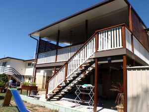 Mates Rates Building Pic 5 - Deck extension with roof