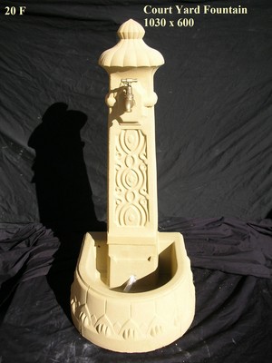 Perth Sandstone Garden Products Pic 3 - Court Yard Fountain