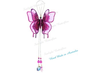 Sunlight Butterflies Pic 3 - Sun Catchers with Crystals