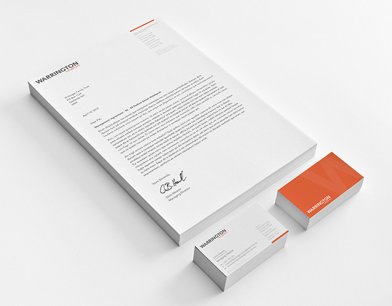 horgancreative Pic 1 - Corporate stationery design