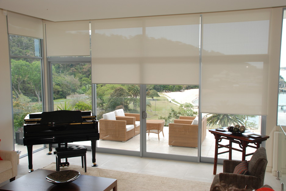 Nomad Blinds Pic 1 - Motorised Roller Blinds