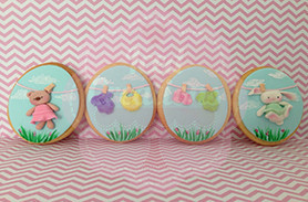 Iced Creations Pic 4 - Baby theme cookie set