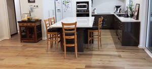 HOME FINISHES Pic 5 - Kitchen And Limed Oak Engineered Timber Flooring Supplied and Installed by Home Finishes