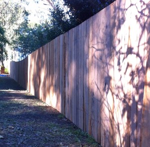 AJAYS Landscaping Pic 5 - Hardwood Fence