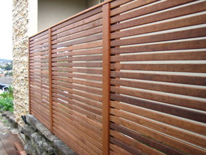 AJAYS Landscaping Pic 3 - Merbau Screen