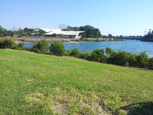 Tweed Coast Slashing Pic 2 - Mowing Aquatic Club Property Frazer Drive Tweed Heads