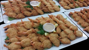 Cakebread Catering Pic 4 - From our catering Menu Prawn Cutlets with Mango Tartare Sauce