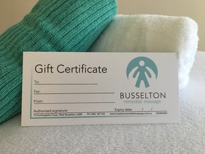 Busselton Remedial Massage Pic 5 - Gift Certificates available