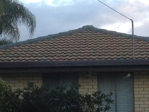 Arty Painters Pty Ltd Pic 4 - Scarborough Roof Restoration Domestic painting job on Brisbane North In progress